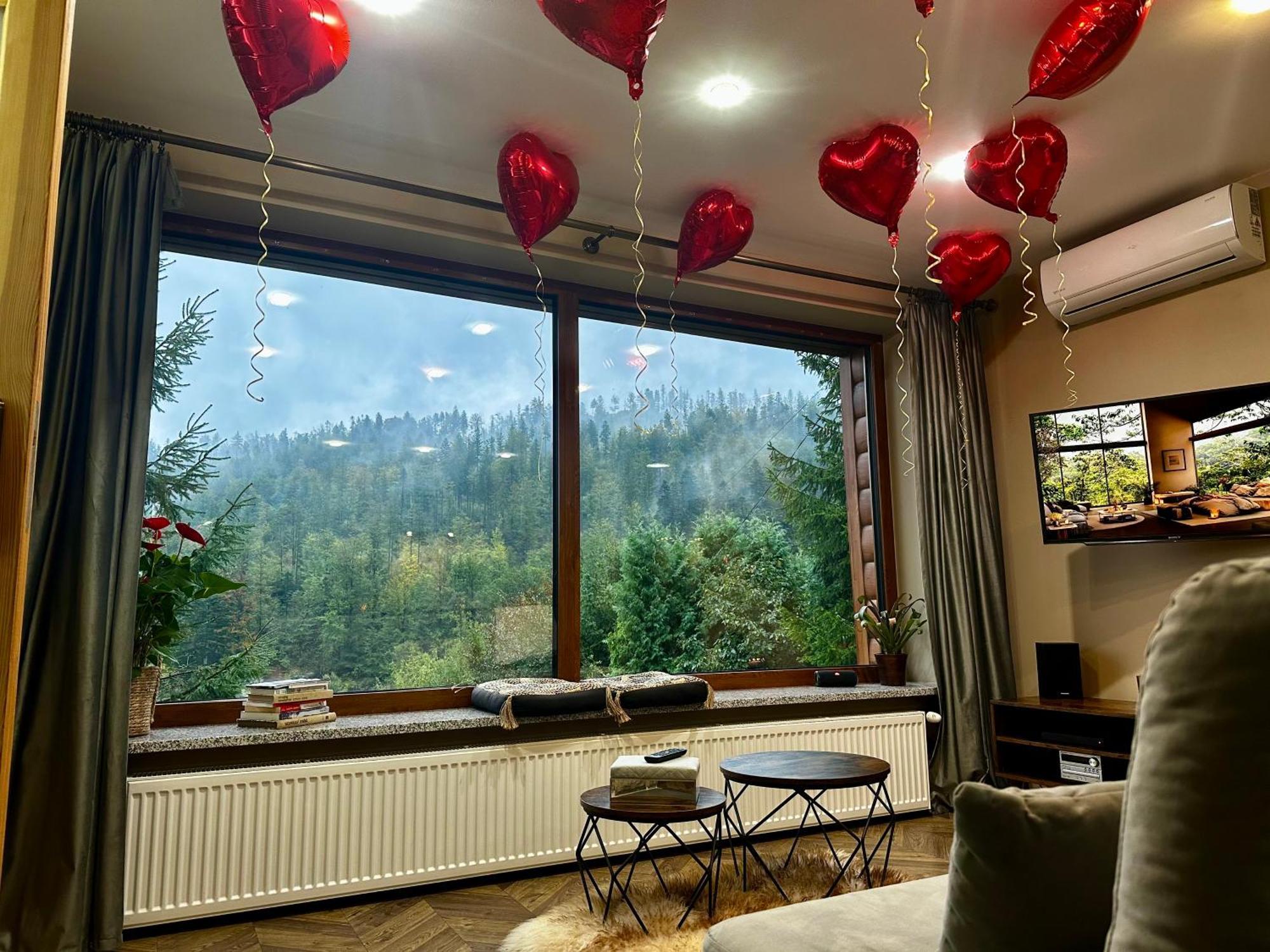 Apartament Widokowy Z Jacuzzi I Sauna Na Wylacznosc - Sikorowka - Dobre Miejsce วีสวา ภายนอก รูปภาพ